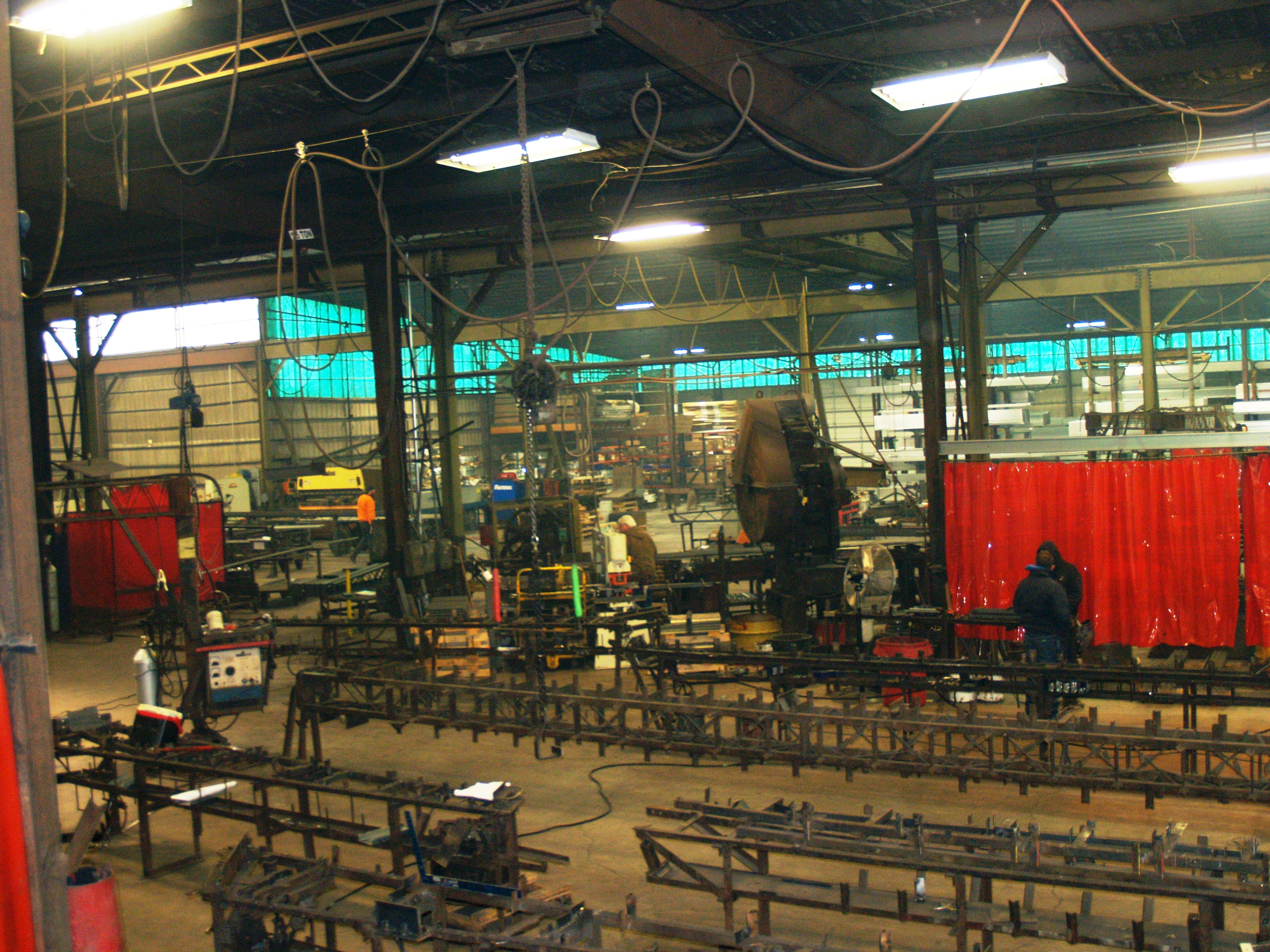 parts to making a steel truss