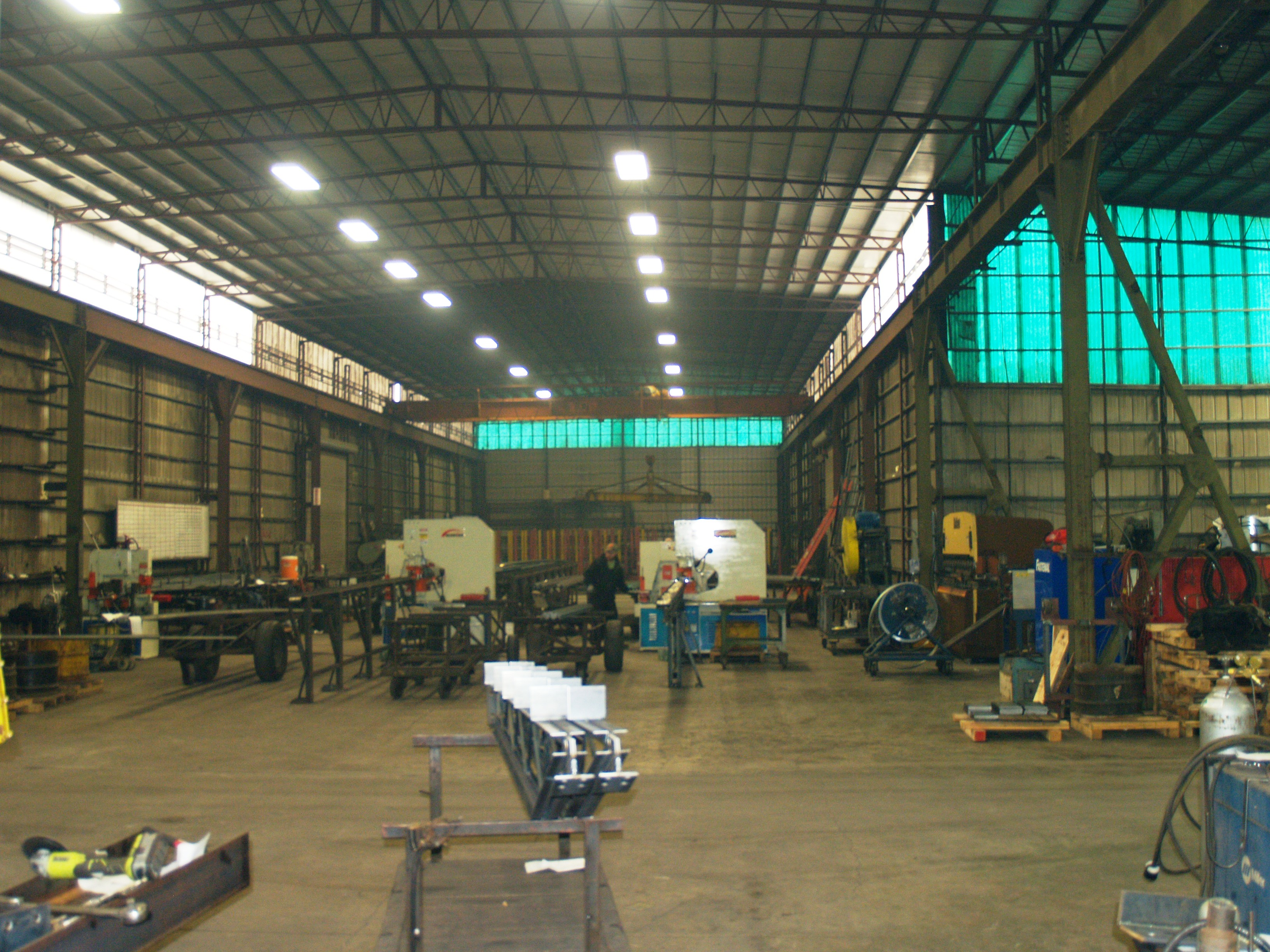 making steel trusses
